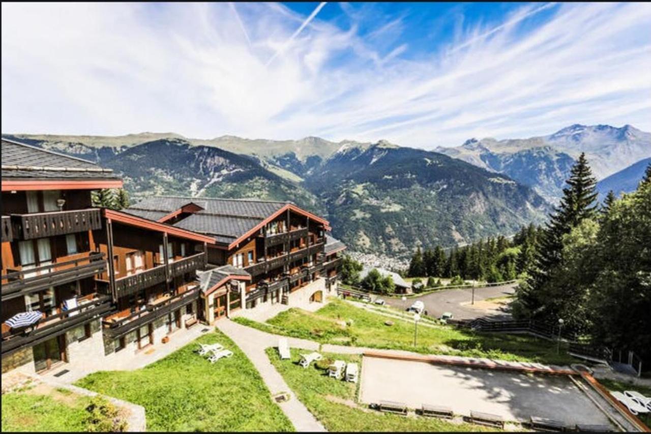 Les Brigues - Appartement Avec Vue Sur La Montagne Et Acces Aux Pistes Courchevel Luaran gambar