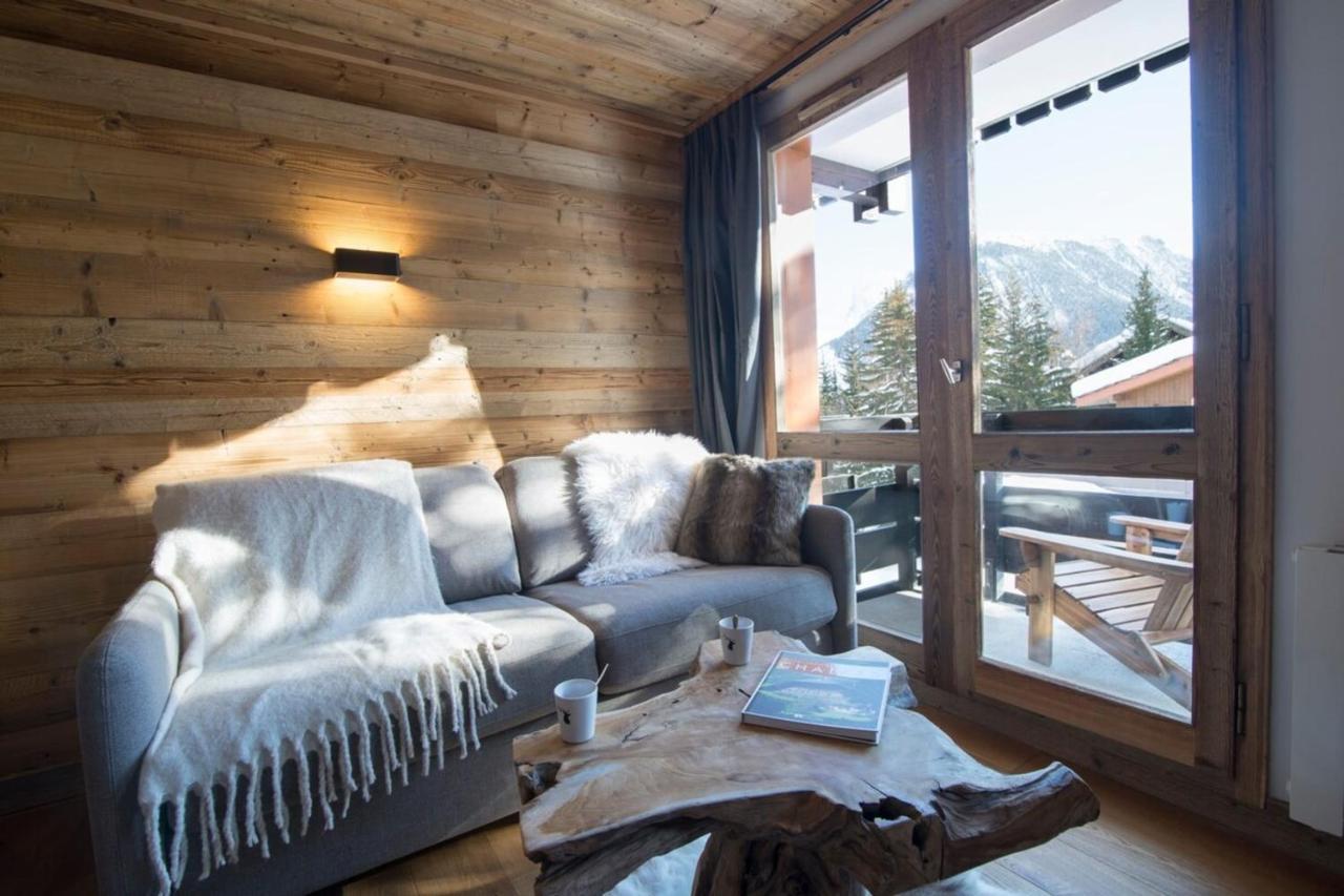 Les Brigues - Appartement Avec Vue Sur La Montagne Et Acces Aux Pistes Courchevel Luaran gambar